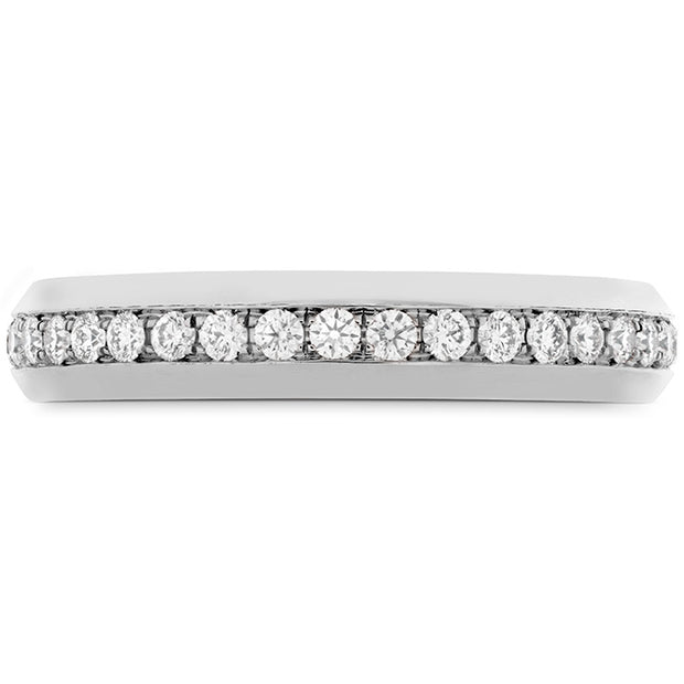 0.5 ctw. Coupled Eternity Band 4mm in 18K White Gold