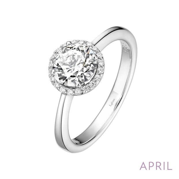 April Birthstone Ring