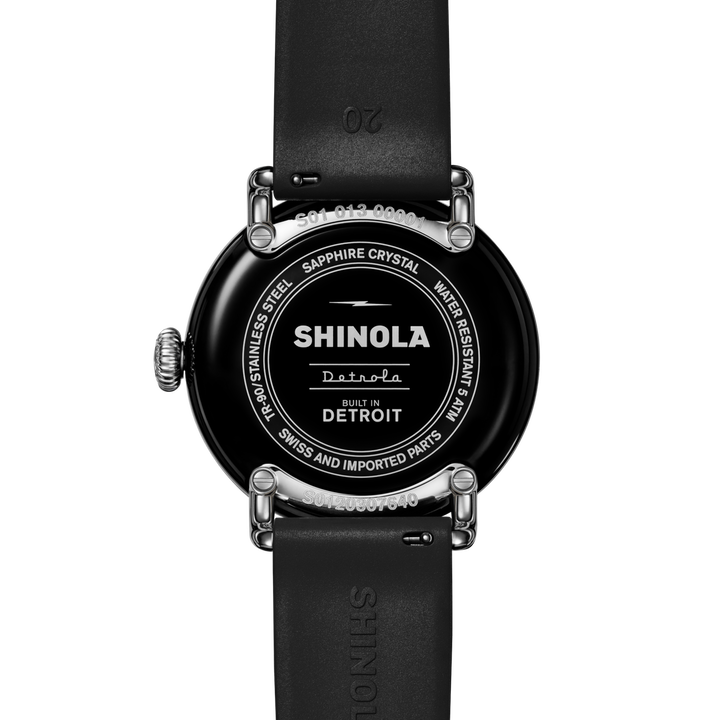 Shinola Detrola Watch S0120307640-1-Blk-41-USA