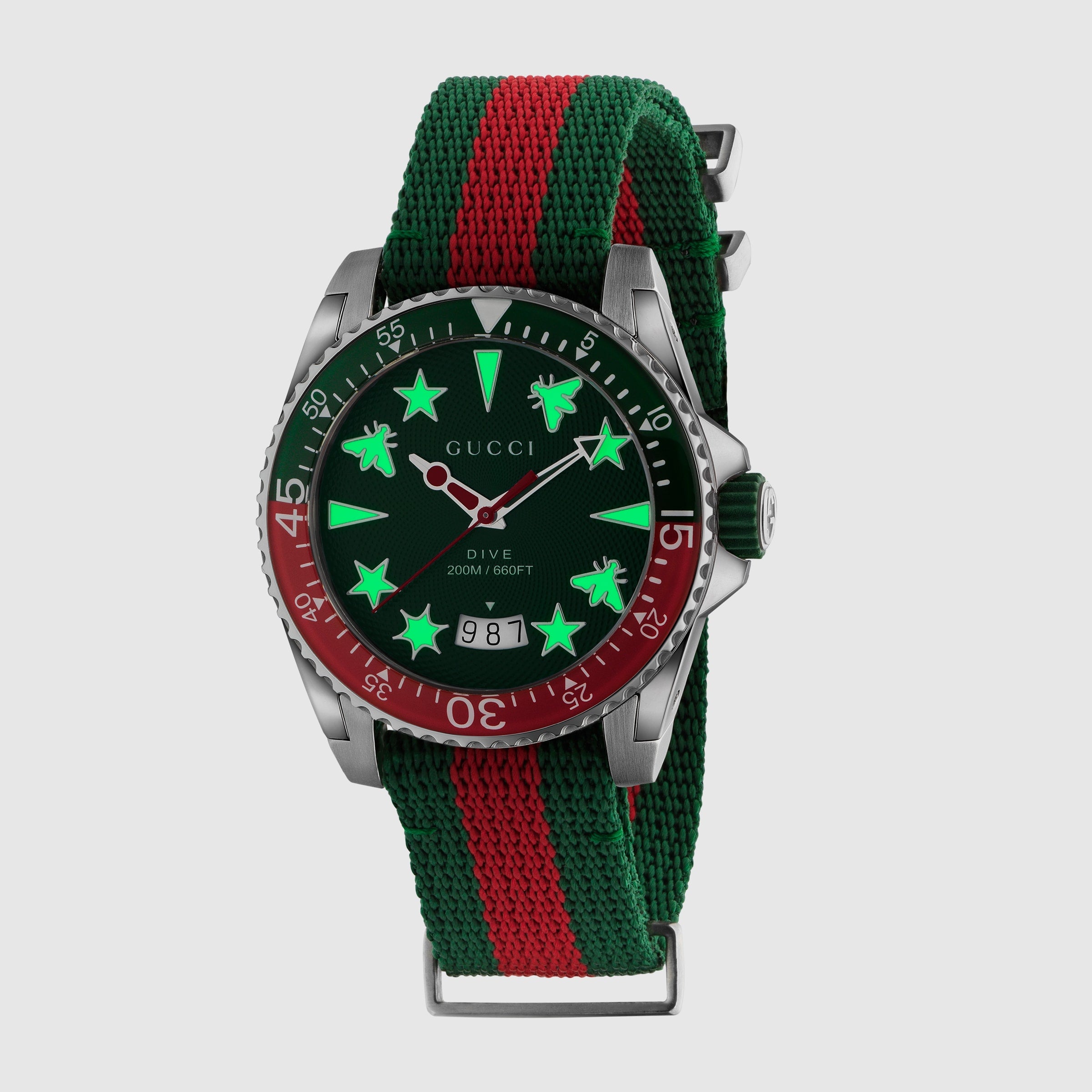 GUCCI スクエアフェイス ブラックウォッチ 1900 GUCCI グッチ 1900L スクエアフェイス 腕時計 ステンレス