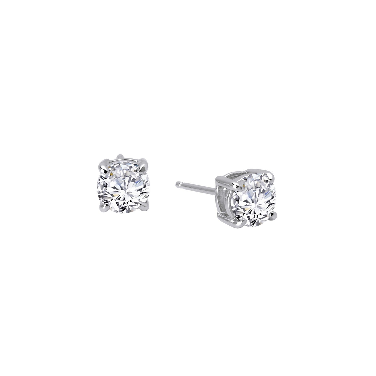 0 72 ctw solitaire stud earrings