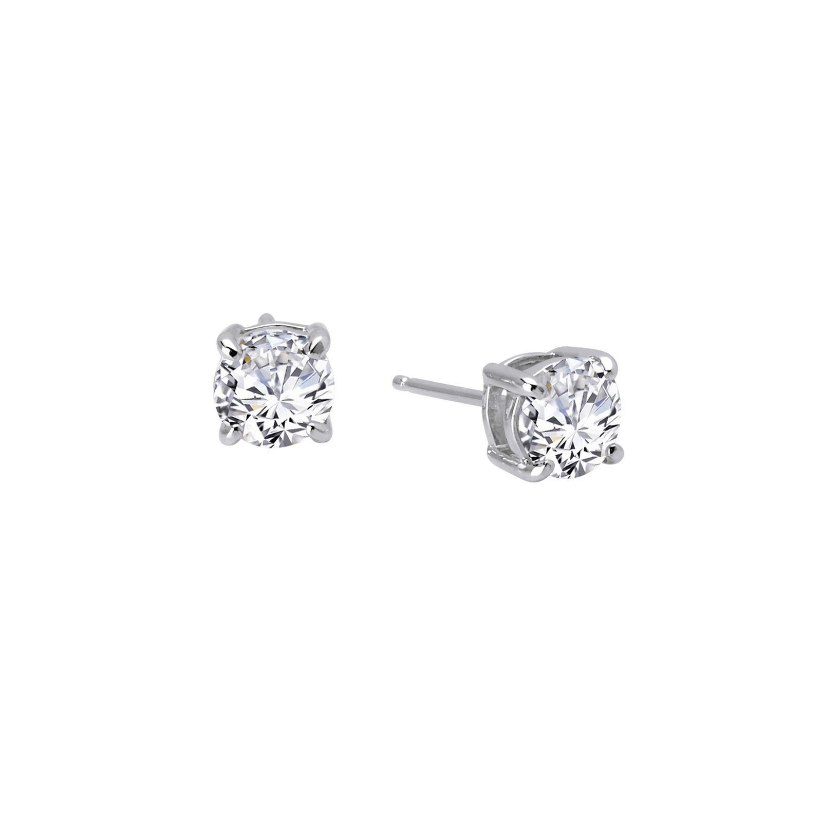 1 32 ctw solitaire stud earrings