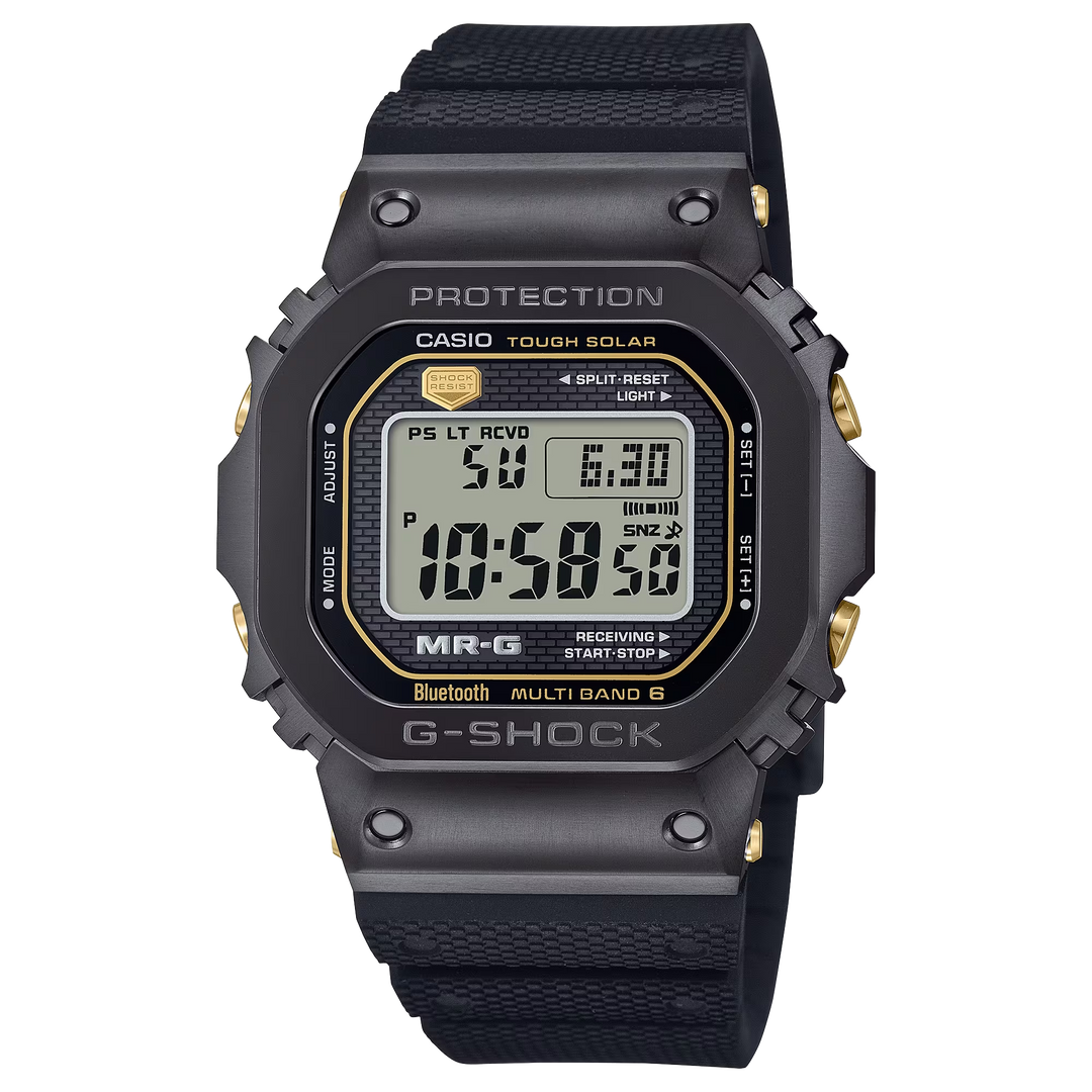 G Shock MRGB5000R 1 Cobarion Titanium Square Fluoro Rubber Solar Buy G Shock watches at Safe Jewelers