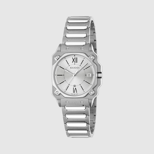 Gucci G-Flat watch, 30mm YA166504