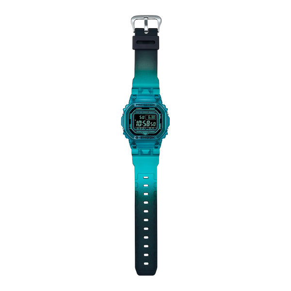 g-shock dwb5600g 2 digital toughness bluetooth translucent blue
