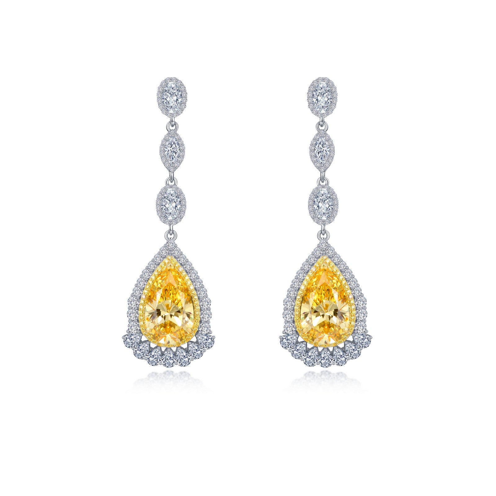 regal statement drop earrings