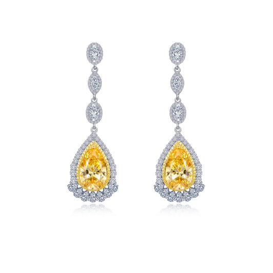 regal statement drop earrings