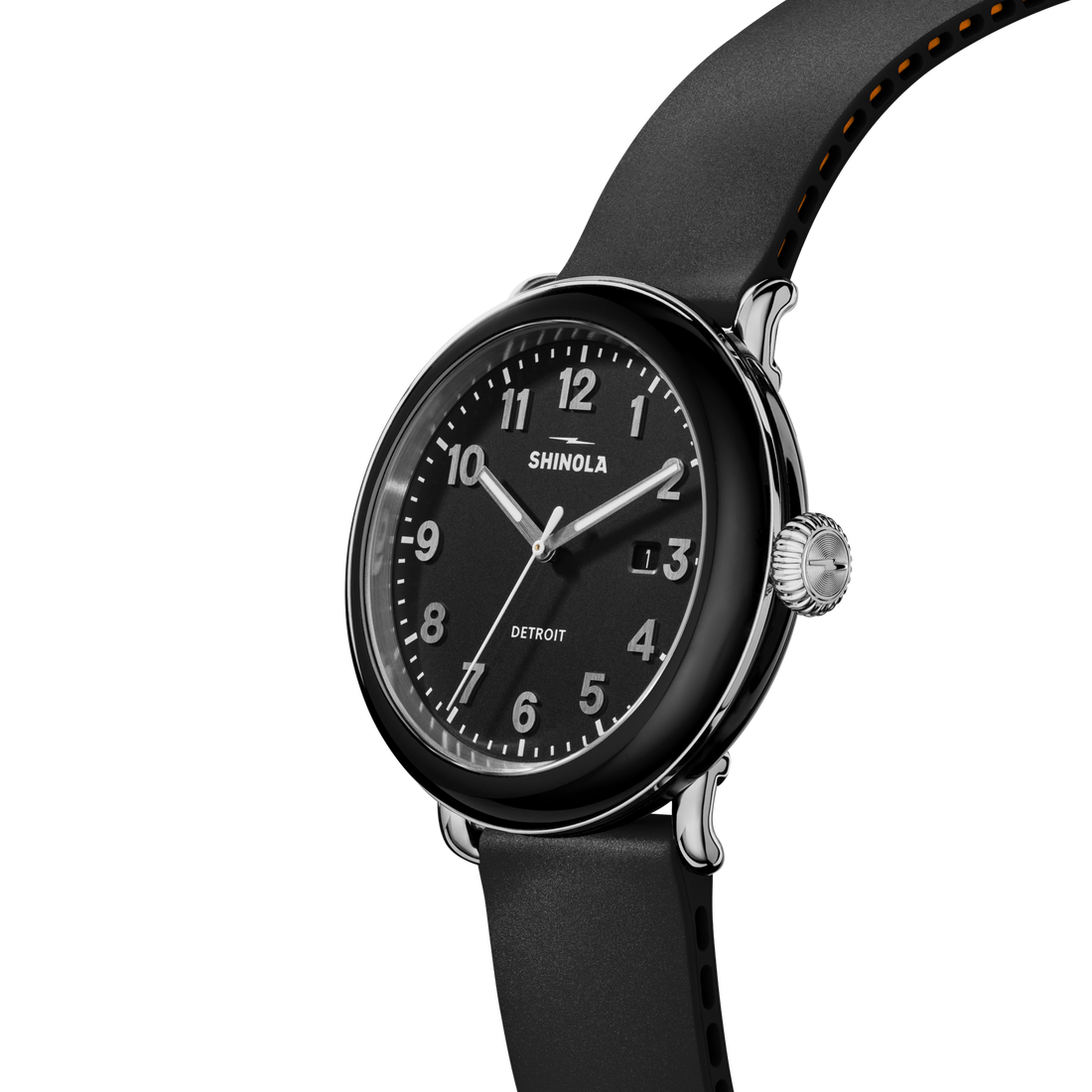 Shinola Detrola Watch S0120307640-1-Blk-41-USA