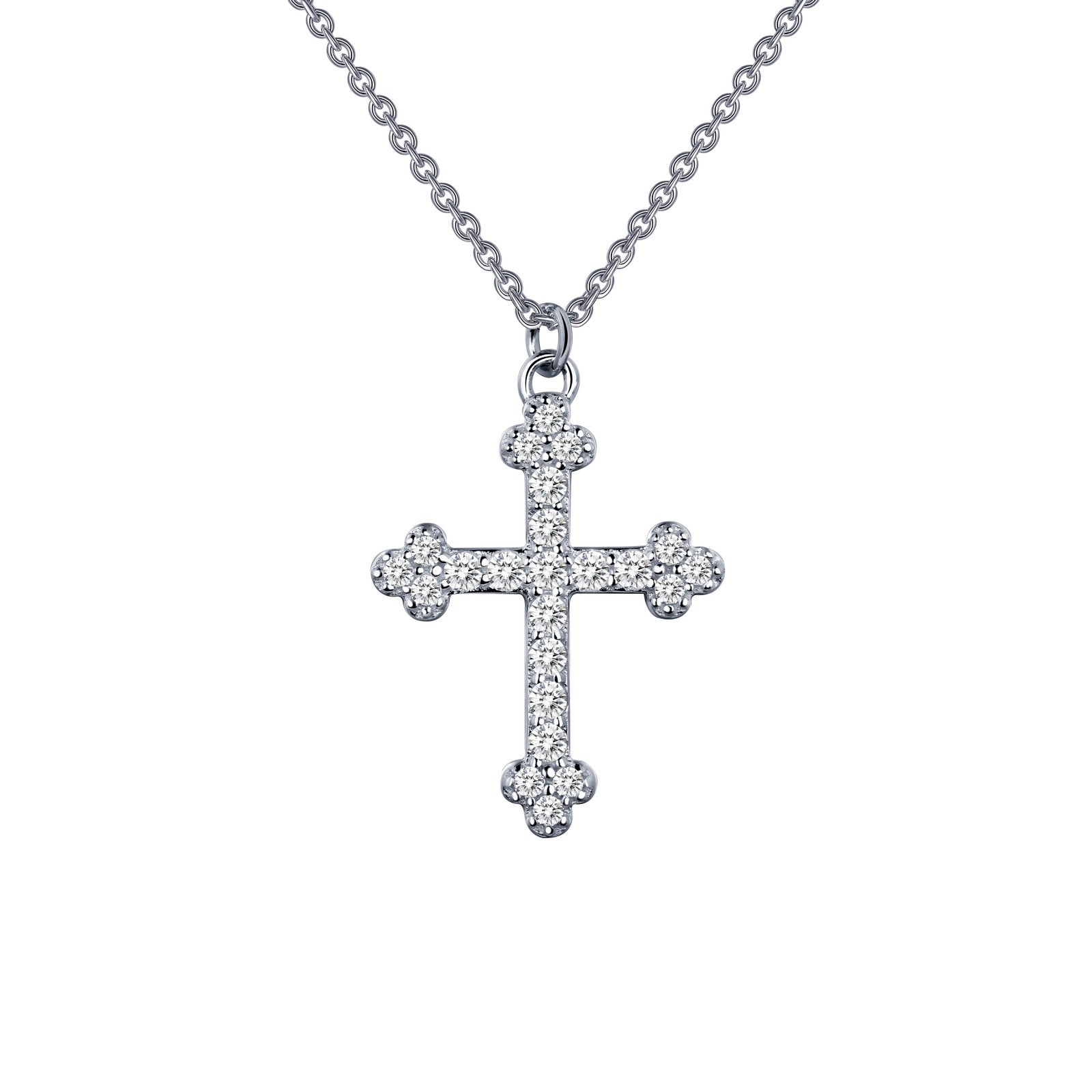 0 35 ctw cross necklace