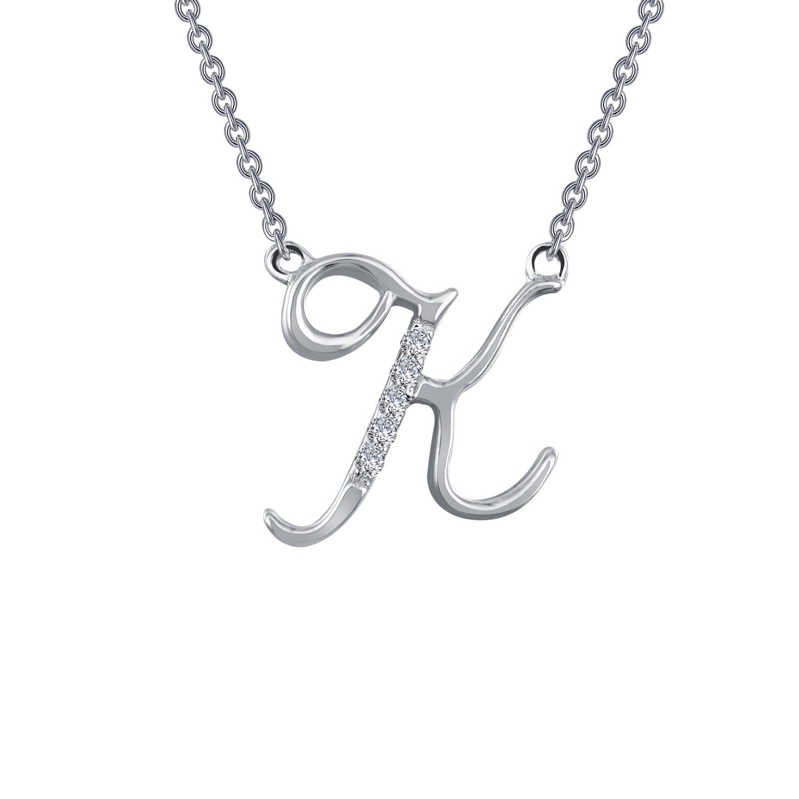 letter k pendant necklace 1