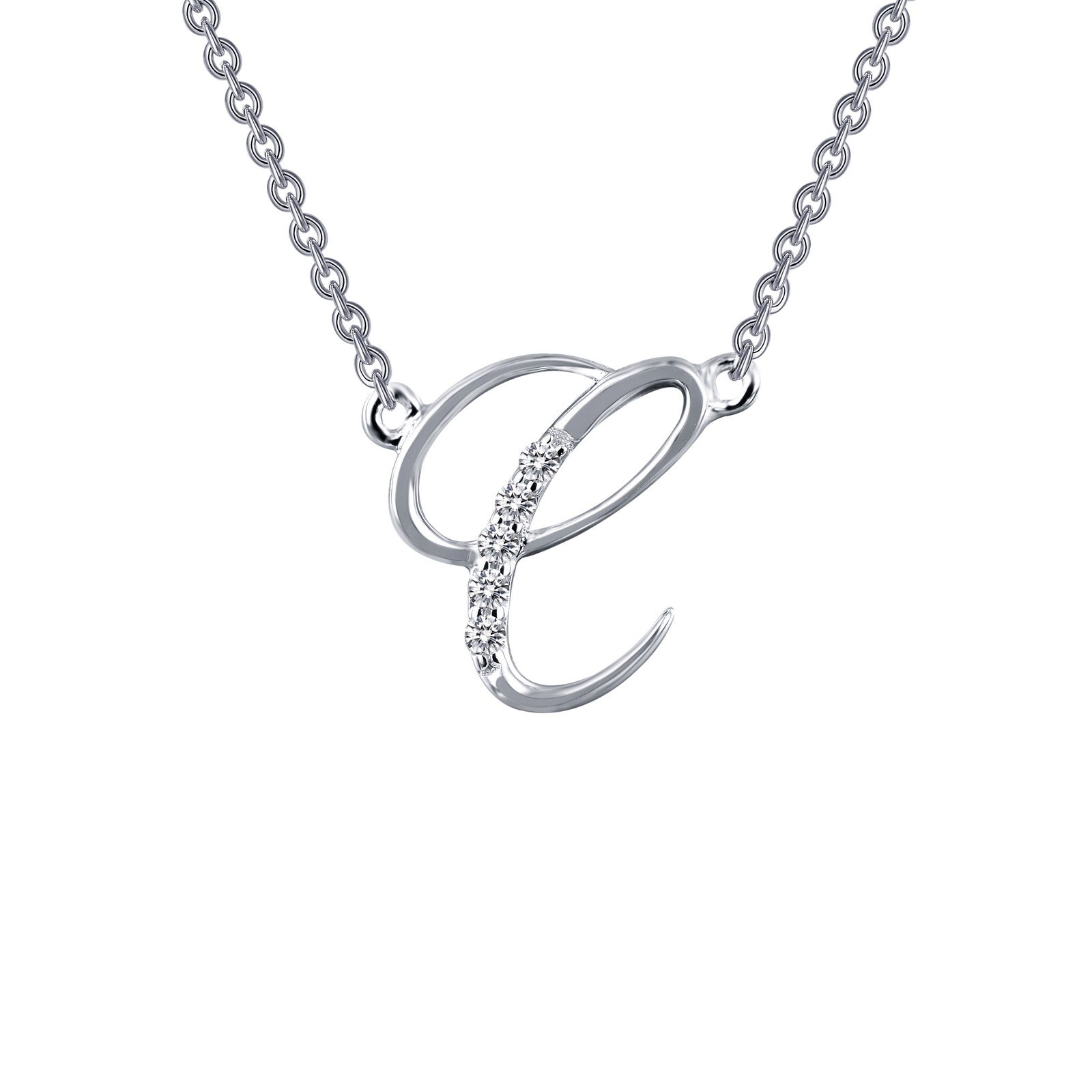 letter c pendant necklace 1