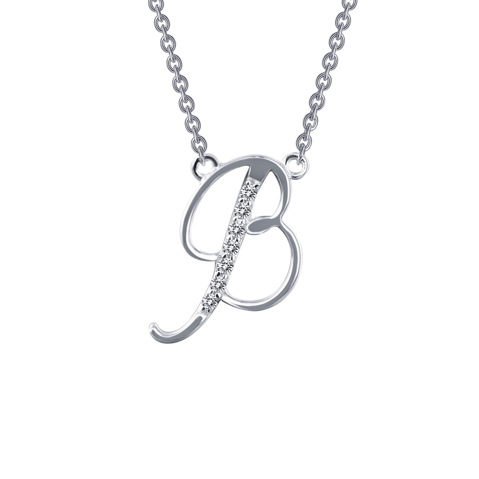 letter b pendant necklace 1