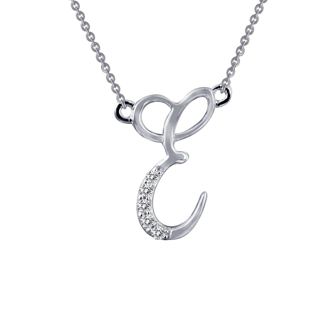 letter e pendant necklace 1