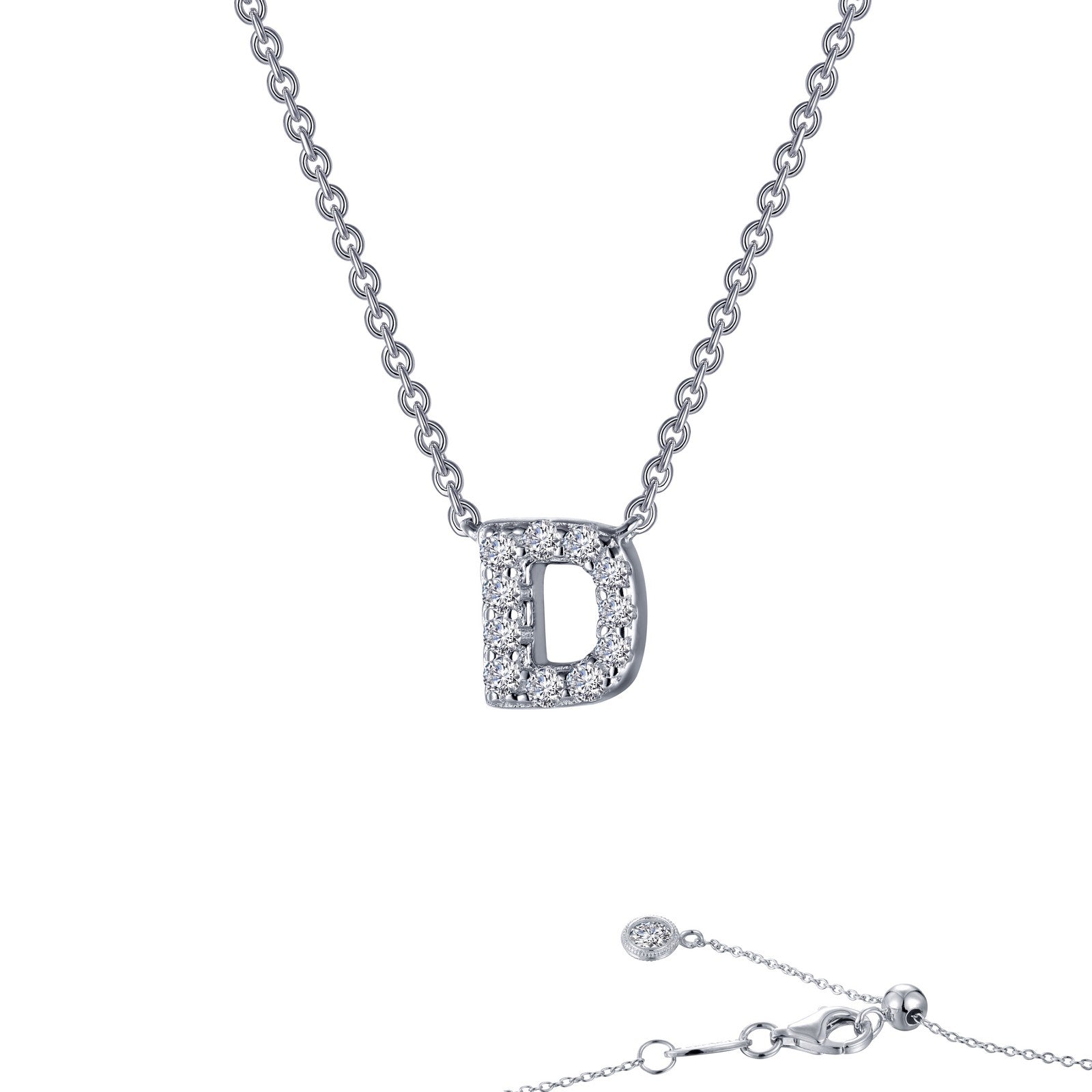 letter d pendant necklace