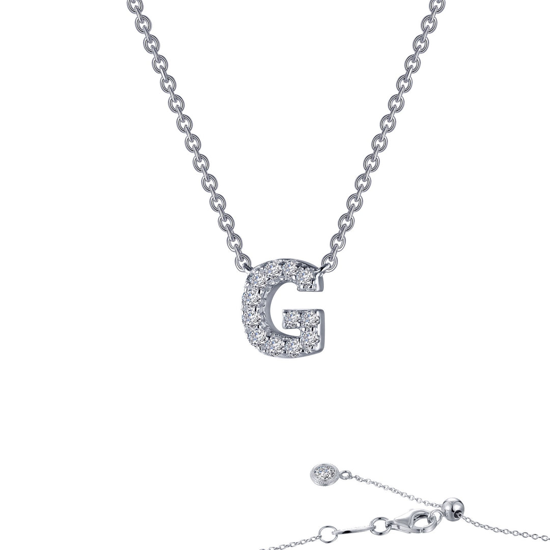 letter g pendant necklace