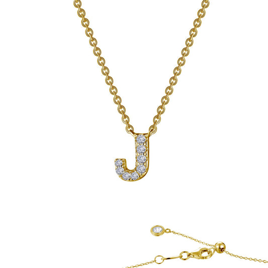 letter j pendant necklace 2