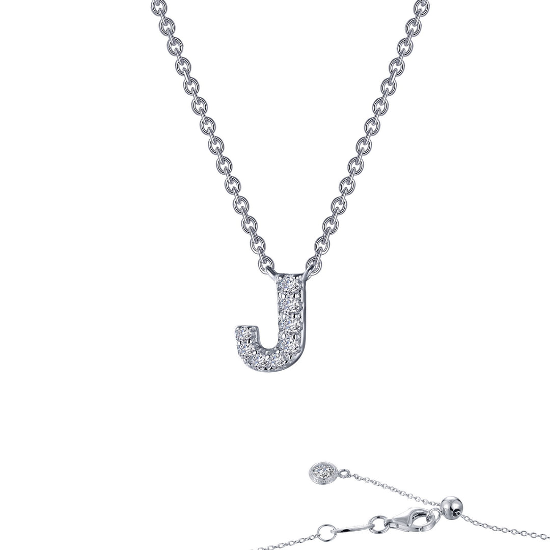 letter j pendant necklace