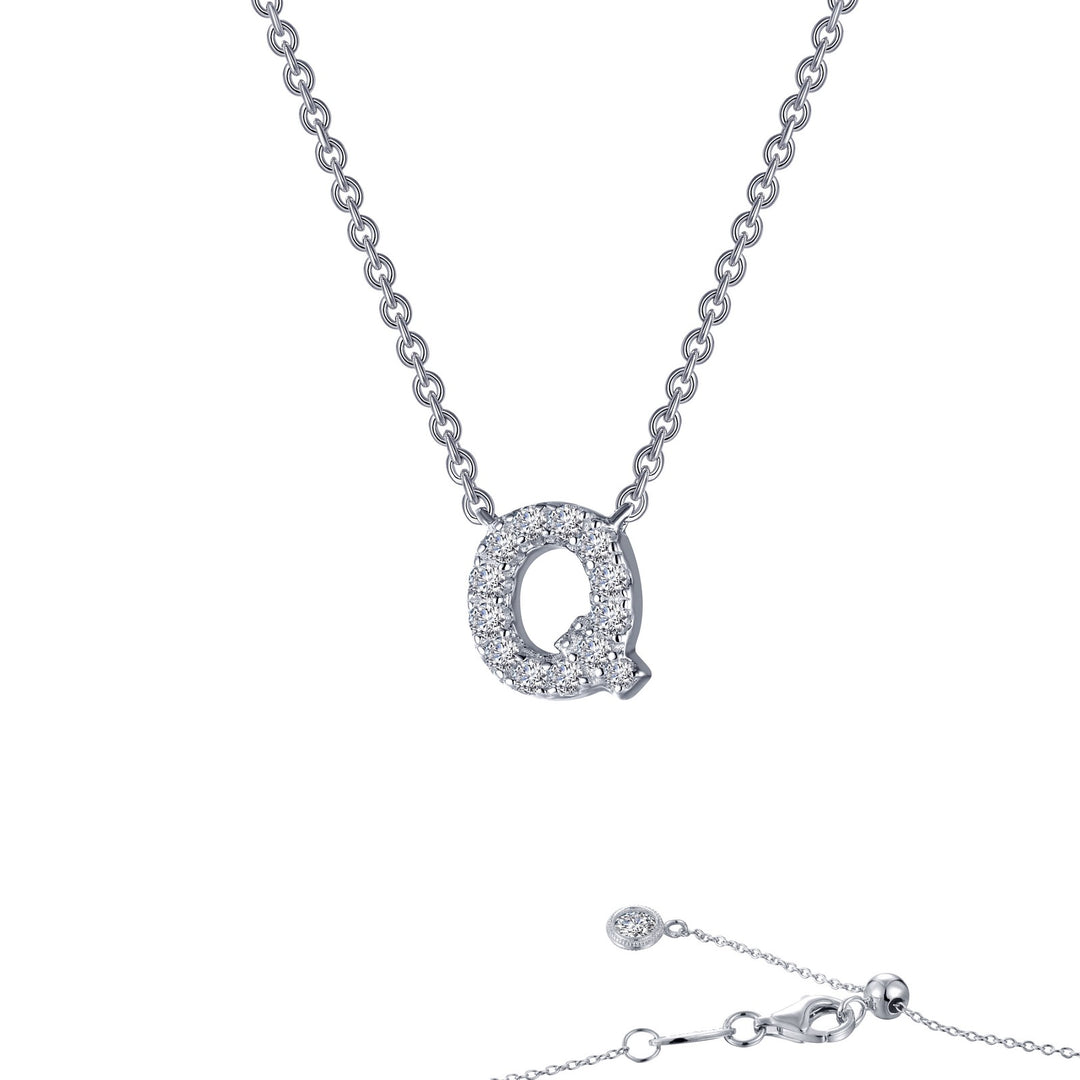 letter q pendant necklace