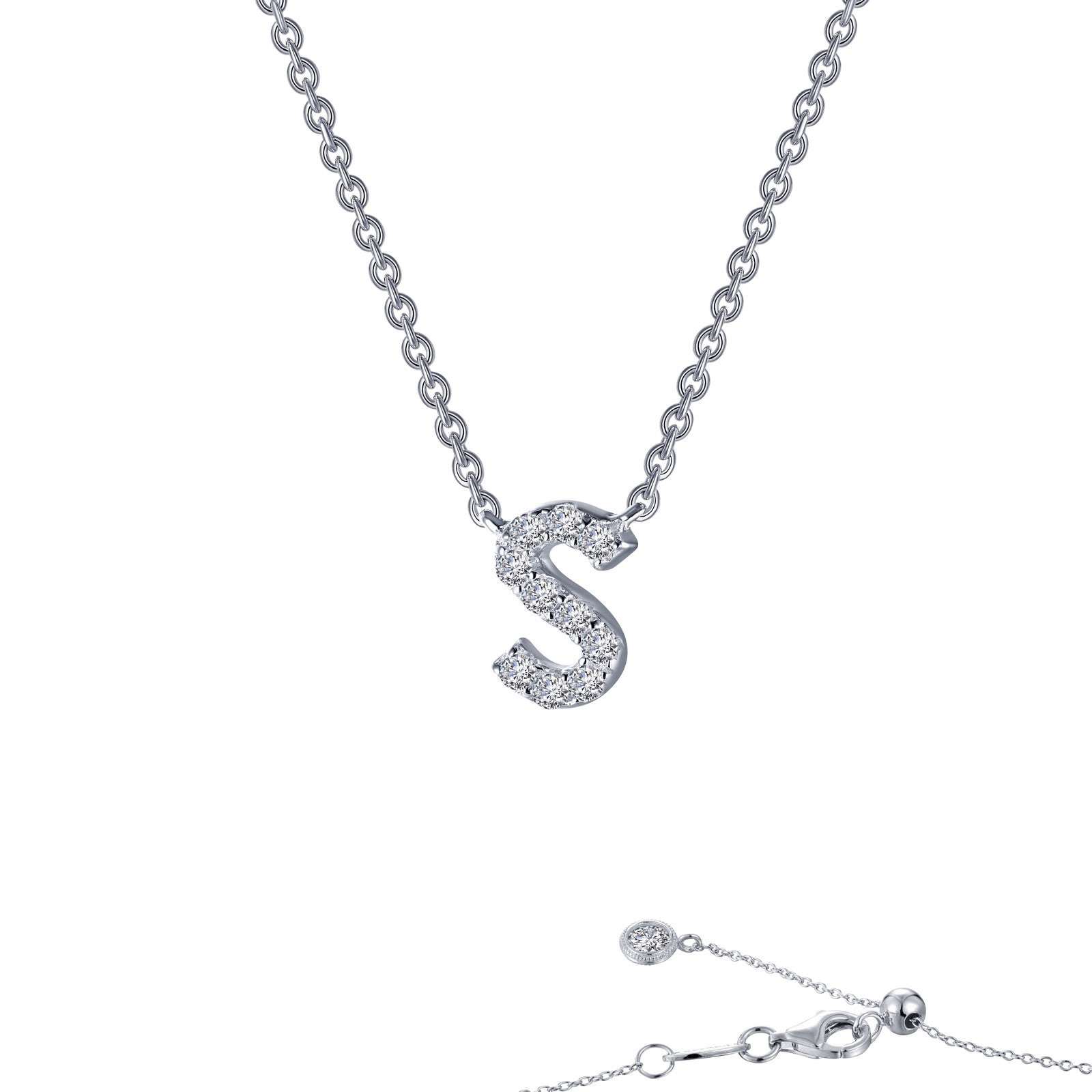 letter s pendant necklace