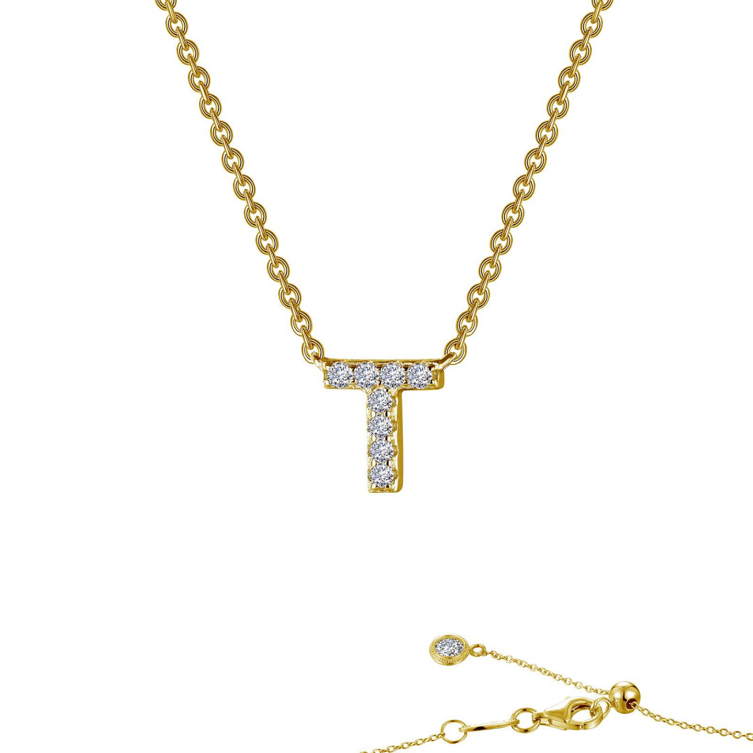 letter t pendant necklace 2