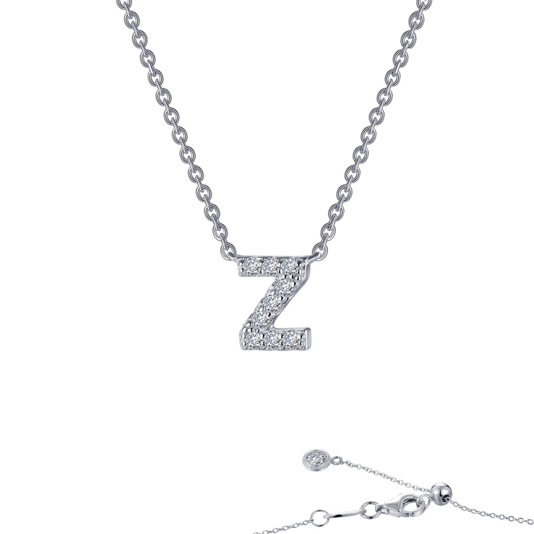 letter z pendant necklace