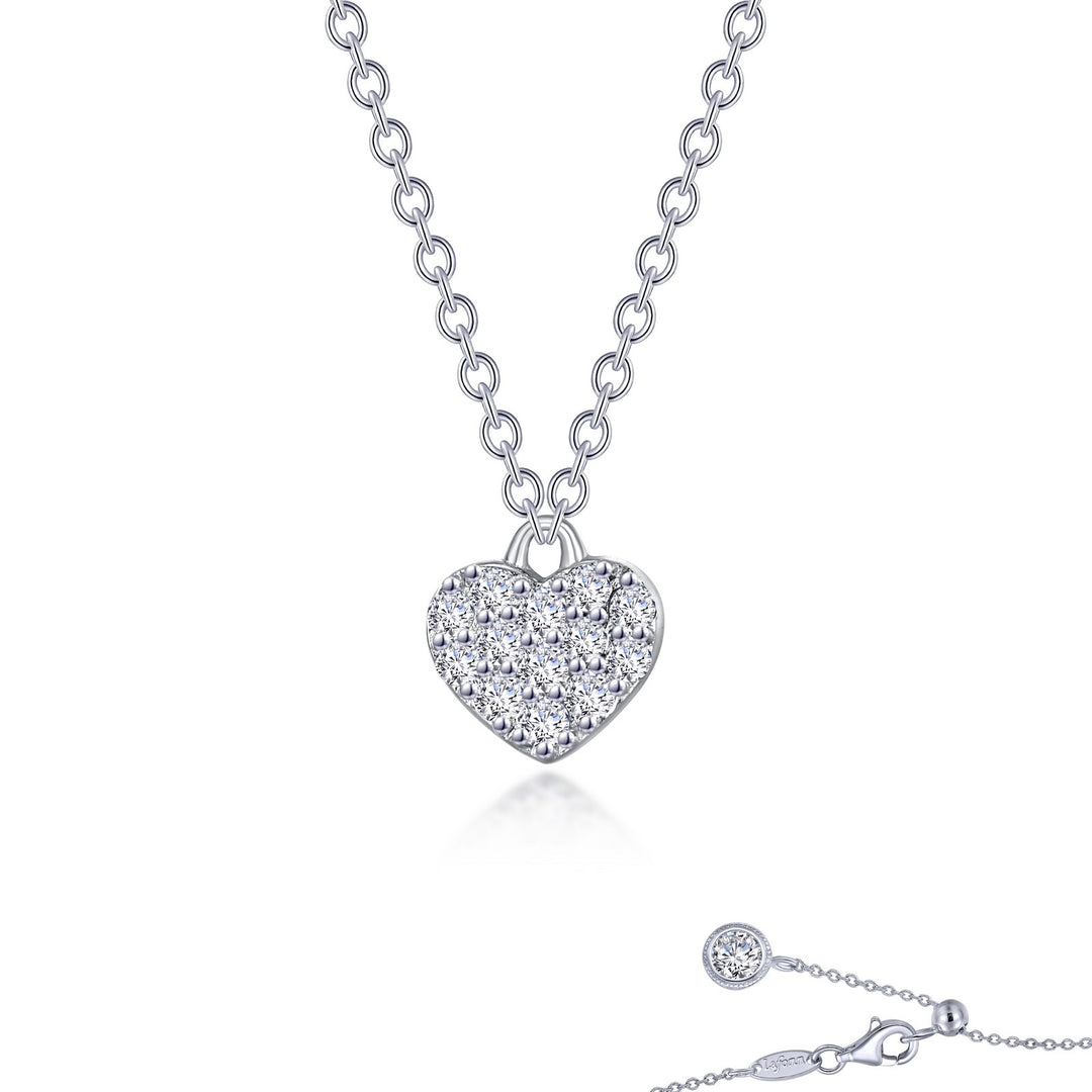 mini heart necklace