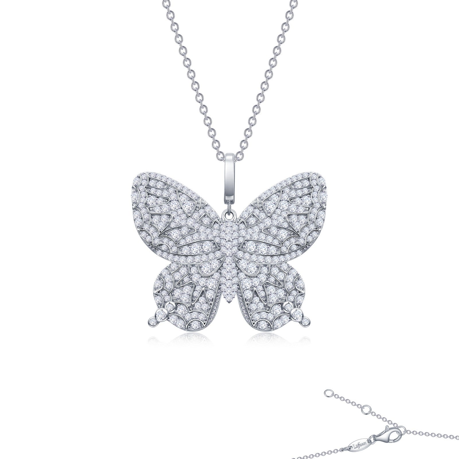 butterfly pendant necklace