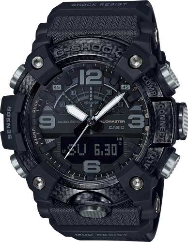 G-Shock GGB100-1B Mudmaster Black Carbon Core – Safa Jewelers G-Shock GGB100-1B Mudmaster Black Carbon Core – Safa Jewelers