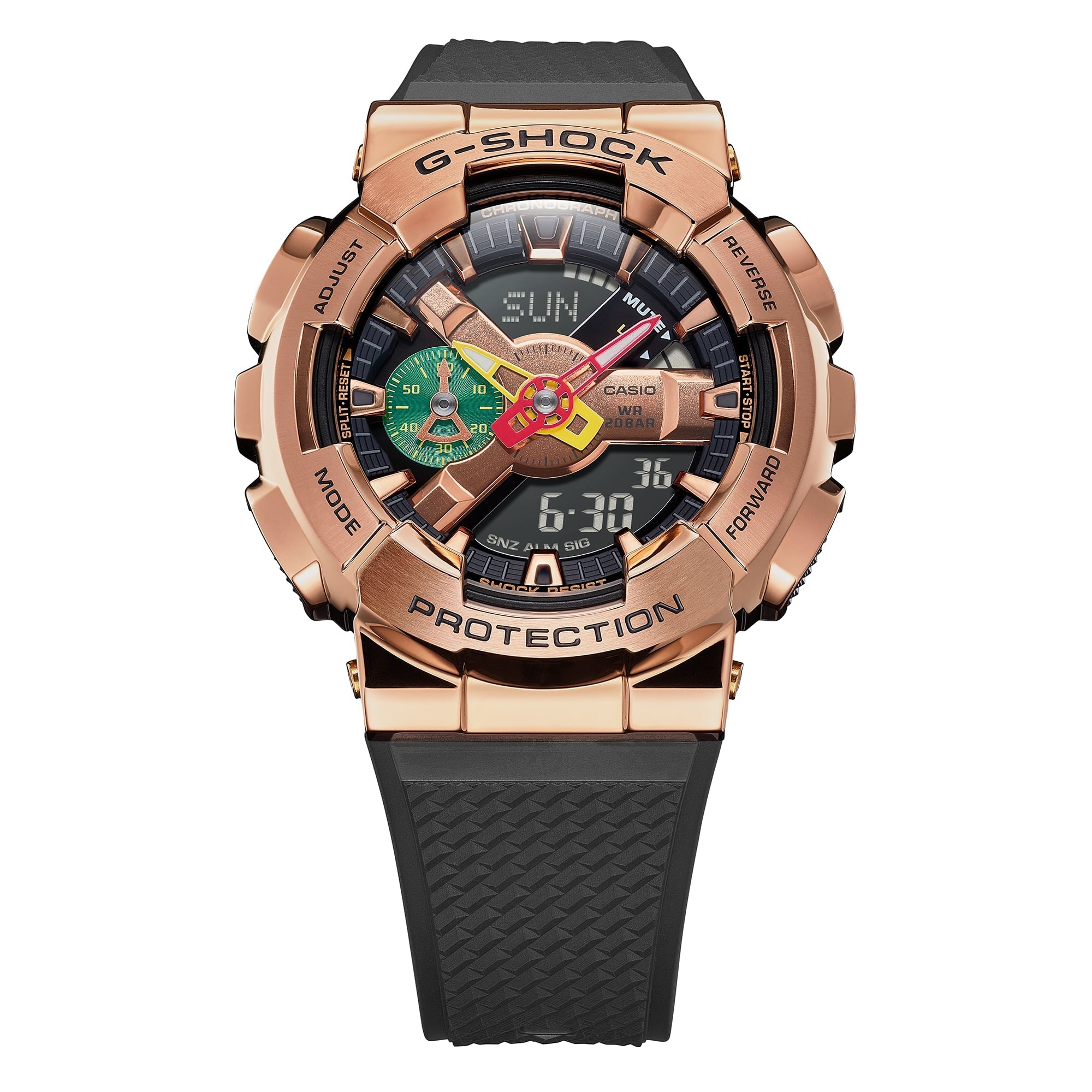 Casio G-Shock G-STEEL GM-110 SERIES GM110RH-1A – Safa Jewelers