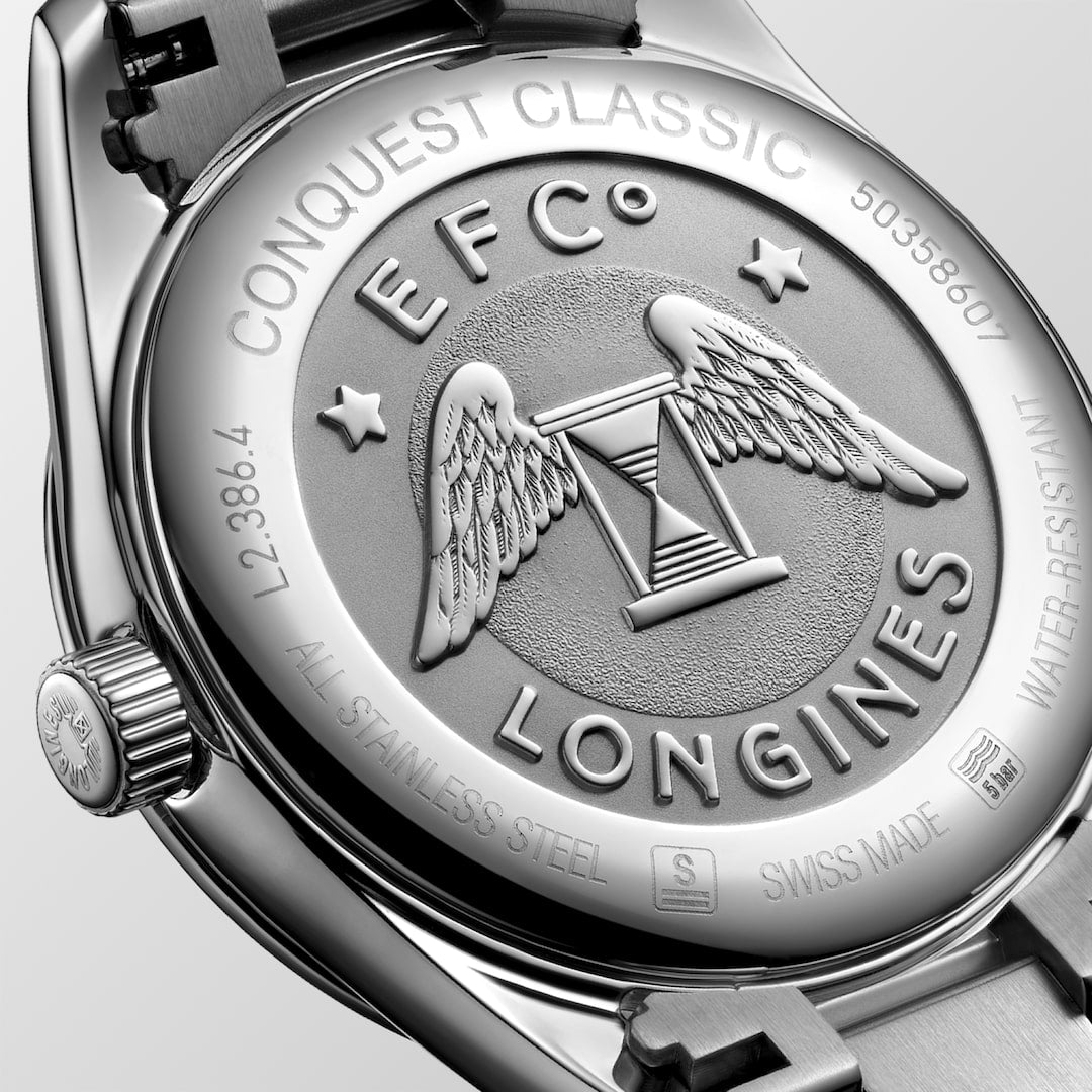 Conquest Classic Quartz Watch, Ø 34.00 Mm, Stainless Steel. – Safa