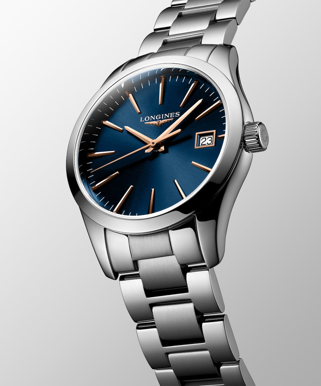 Conquest Classic Quartz Watch, Ø 34.00 Mm, Stainless Steel. – Safa