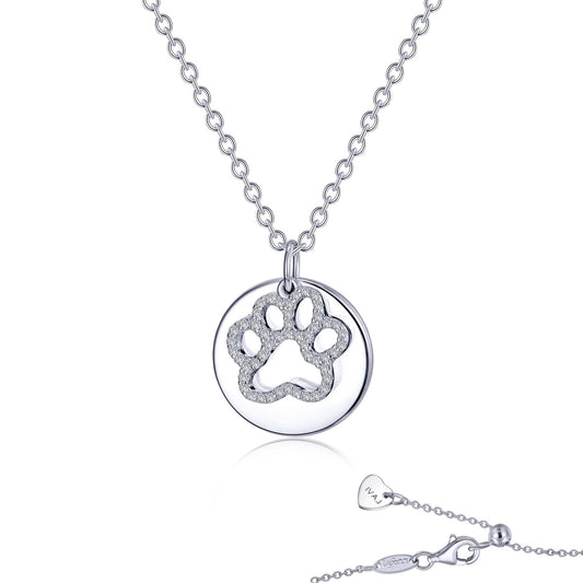 Lafonn Precious Paws Diamond Necklace LV001CLP20