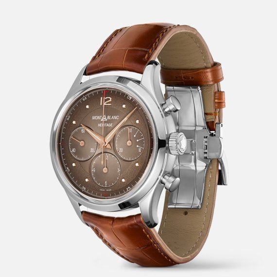 アンティークセット Montblanc Heritage Automatic Chronograph – Safa Jewelers