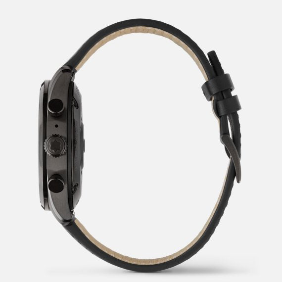 A.Y　29 Montblanc Summit 3 Smartwatch - Black Titanium - Black