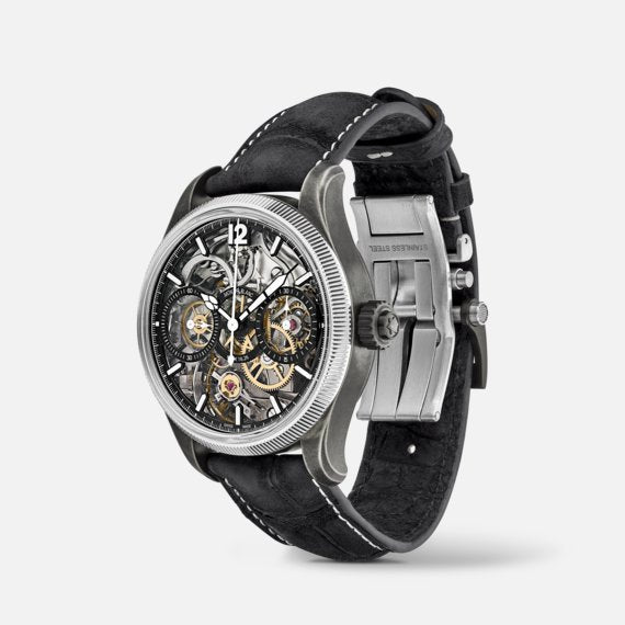 Montblanc 1858 The Unveiled Secret Minerva Monopusher Chronograph Limited Edition - 88 pieces