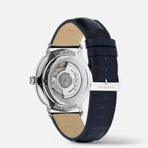 ■未使用品■MONTBLANC モンブラン ベルト サイズ120 ホワイトスターロゴ レザー 20251202/RA6767 Montblanc Star Legacy Automatic Date 42 mm – Safa Jewelers