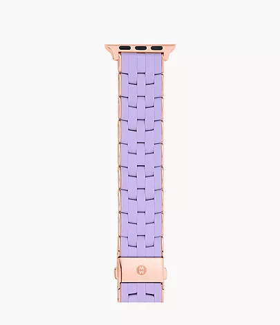 38/40/41mm and 42/44/45/49mm Lavender Silicone Band for Apple WatchÂ®