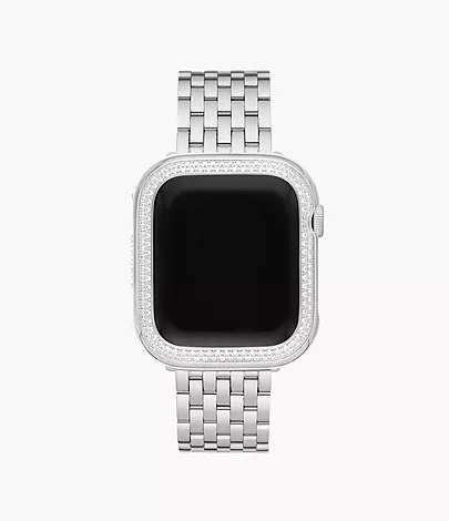 Series 7 and 8 41MM Diamond Case for Apple Watch in Stainless Steel