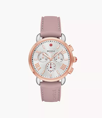 Sporty Sport Sail Rose Silicone Watch