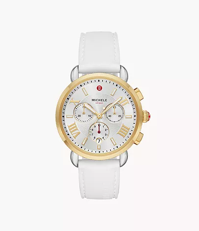 Sporty Sport Sail White Silicone Watch