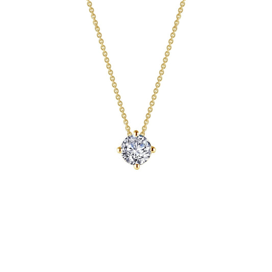 Lafonn Classic Round Diamond Necklace N0173CLG20