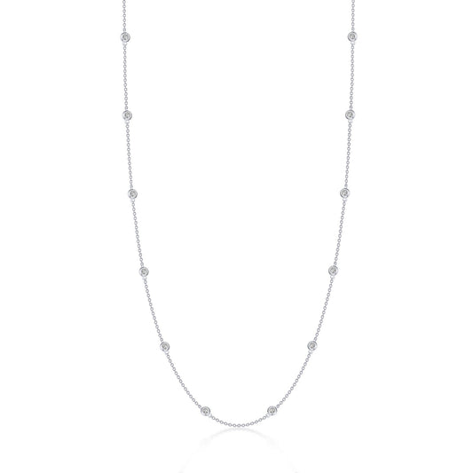 Lafonn Classic Diamond Necklace N0219CLP18