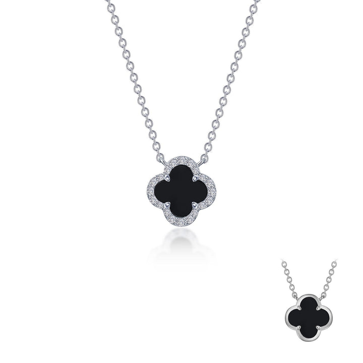 0.49 CTW Halo Necklace N0334OXP20
