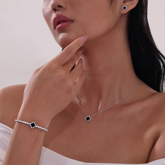 0.49 CTW Halo Necklace N0334OXP20