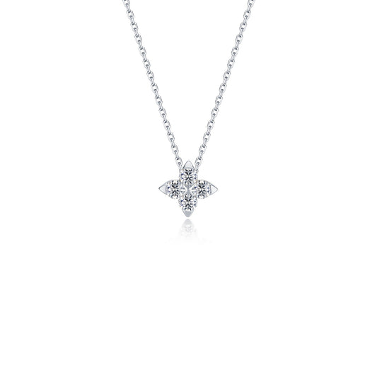 Trillium Bloom Necklace N0344CLP18