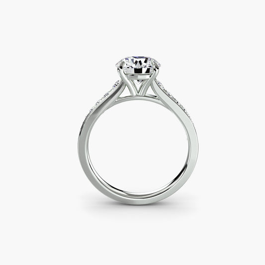 Solitaire with Pavé 7