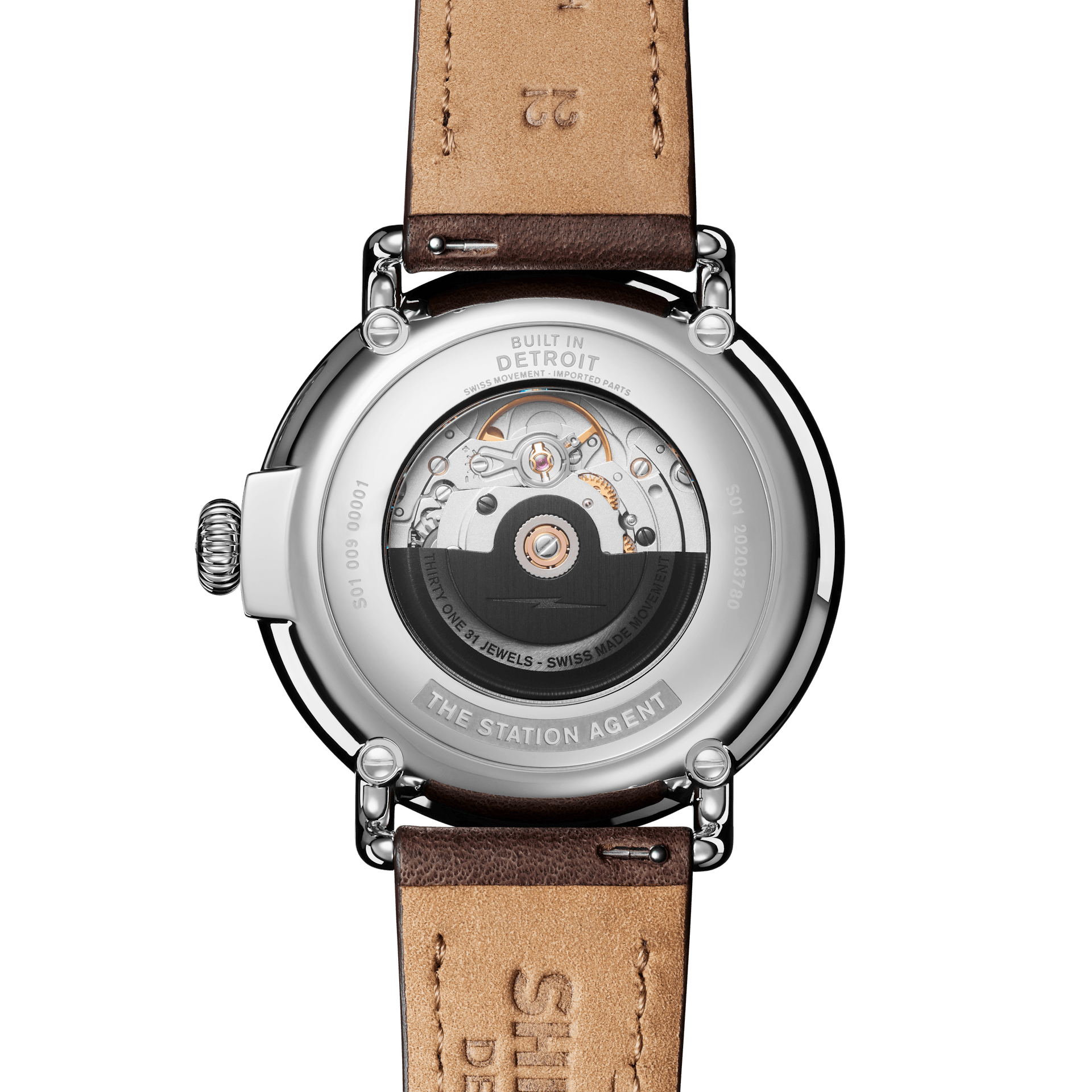 Shinola The Station Agent Automatic 45mm 20204078-sdt-005695275