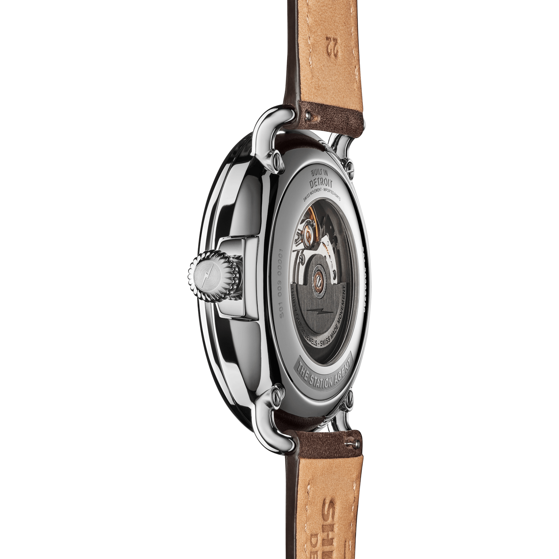 Shinola The Station Agent Automatic 45mm 20204078-sdt-005695275