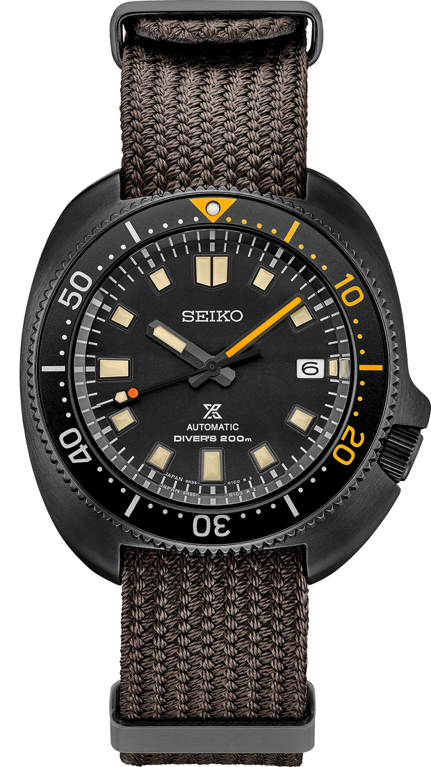 PROSPEX 1970 DIVER'S MODERN RE-INTERPRETATION BLACK SERIES LIMITED EDITION - SPB257