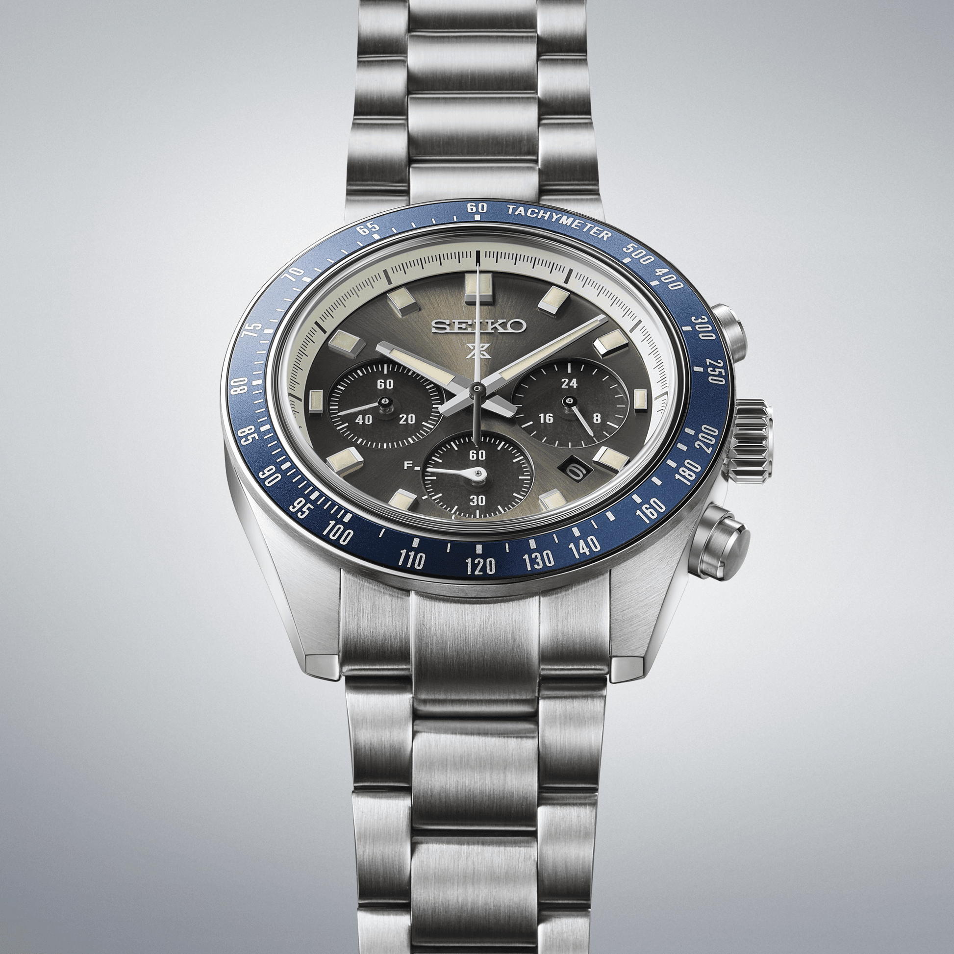 Seiko Speedtimer Solar Chronograph Watch SSC939